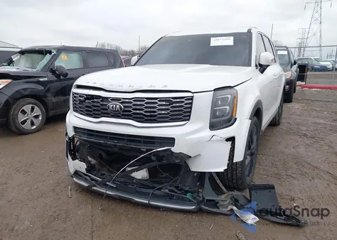 2020 Kia Telluride Sx z USA, uszkodzony, nr VIN 5XYP5DHC0LG082932
